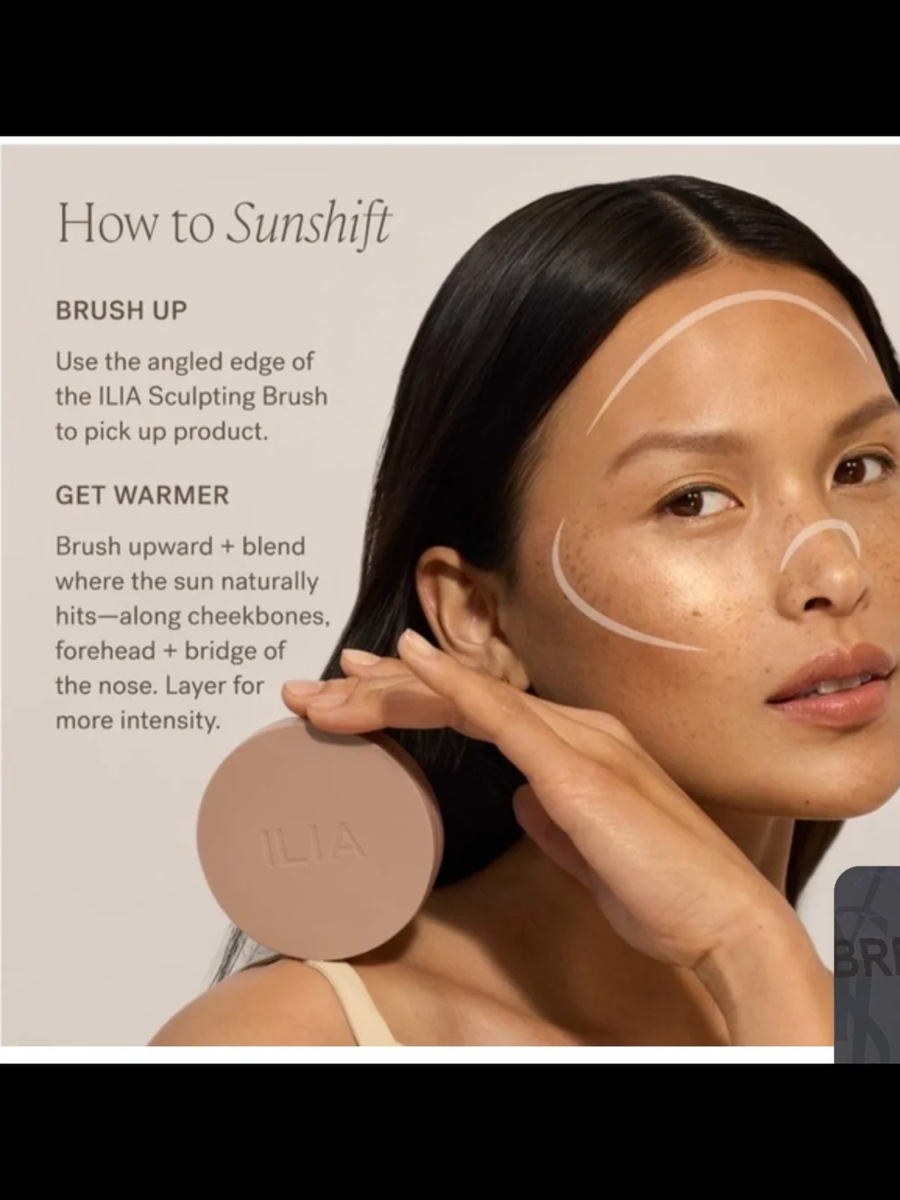 Ilia Sunshift Cream Bronzer In Eclipse